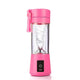 Rose Red Portable Blender USB Rechargeable - Personal Size Smoothie Maker On The Go - Mekamart Australia