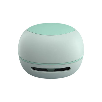 Green Cordless Tabletop Crumb Sweeper - USB Rechargeable Mini Vacuum for Desk - Mekamart Australia