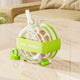 Green Portable Press-Release Ice Cube Maker Bottle - Makes 12 Cubes, Doubles as Bottle - Mekamart Australia