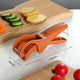2 pcs Orange 5-Blade Fruit & Vegetable Slicer for Crinkle Cuts - Kitchen Gadget - Mekamart Australia