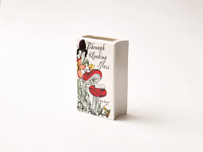 Literary Book Vase - Creative Ceramic Planter & Desk Organizer(Type A - 21x13x7cm) - Mekamart Australia