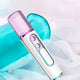 Purple Dual Nozzle Nano Facial Mister - USB Rechargeable Hydrating Spray - Mekamart Australia