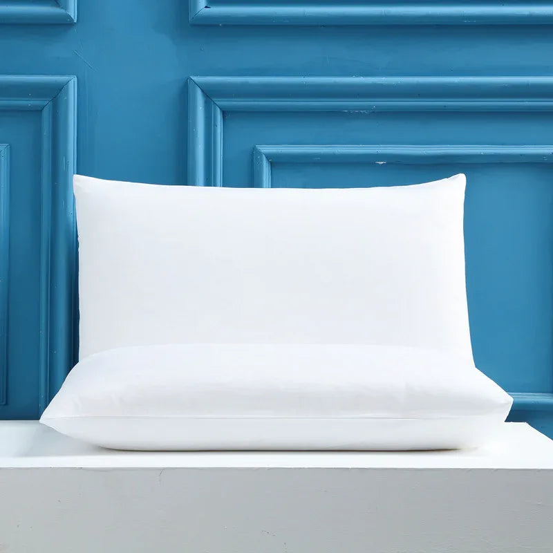 White Ultra Soft Brushed Waterproof Pillow Protectors (Set of 2) - 50x70cm, Stain & Spill Guard for Bed Pillows(Note: pillow core not included) - Mekamart Australia