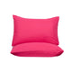 Pink Ultra Soft Brushed Waterproof Pillow Protectors (Set of 2) - 50x70cm, Stain & Spill Guard for Bed Pillows(Note: pillow core not included) - Mekamart Australia