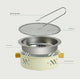 Portable 28cm Stainless Steel Barbecue and Tea Furnace - Mekamart Australia