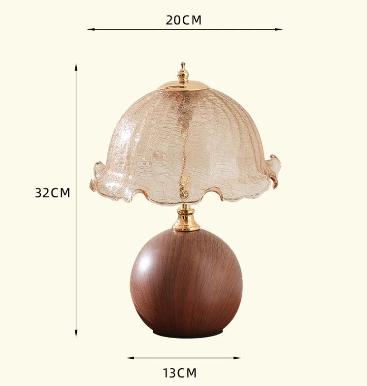 Warm Light French-Inspired Bedside Lamp - Modern Minimalist Warm Light - Mekamart Australia