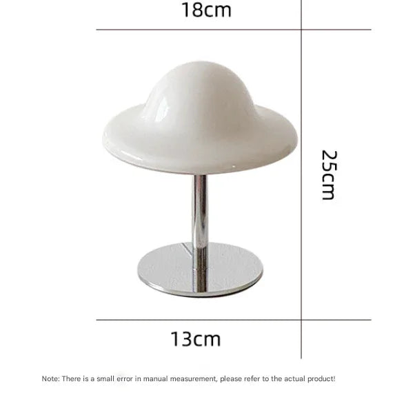 25cm Heart Egg Tart Table Lamp with Adjustable Color and Brightness - Mekamart Australia