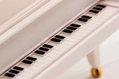 Classical Grand Piano Music Box with Dancing Ballerina(Dancing girl version - white) - Mekamart Australia