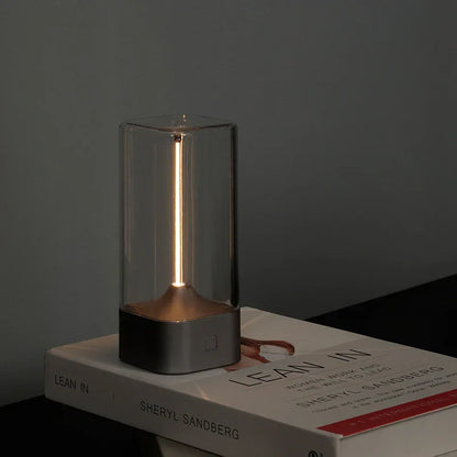 Magnetic Levitating Night Light with Flexible LED - USB-C Rechargeable, Stepless Dimming & Outdoor Hook(black) - Mekamart Australia