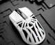 Tri-Mode Wireless Gaming Mouse - 1KHz Polling, 10000 DPI, Digital Display, Lightweight 73g(White)