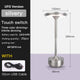 UFO Version LED Desk Lamp - Silver Touch Switch with Dimming and USB Cable - Mekamart Australia