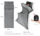 Grey Ultra-Stretch Sleeping Bag Liner - Portable & Lightweight Envelope Sleep Sack for Camping & Travel - Mekamart Australia