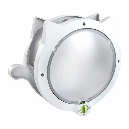 White 4-Way Locking Cat Flap Door - Pet Entry Portal for Interior Doors, Walls & Cabinets - Mekamart Australia