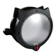 Black 4-Way Locking Cat Flap Door - Pet Entry Portal for Interior Doors, Walls & Cabinets - Mekamart Australia