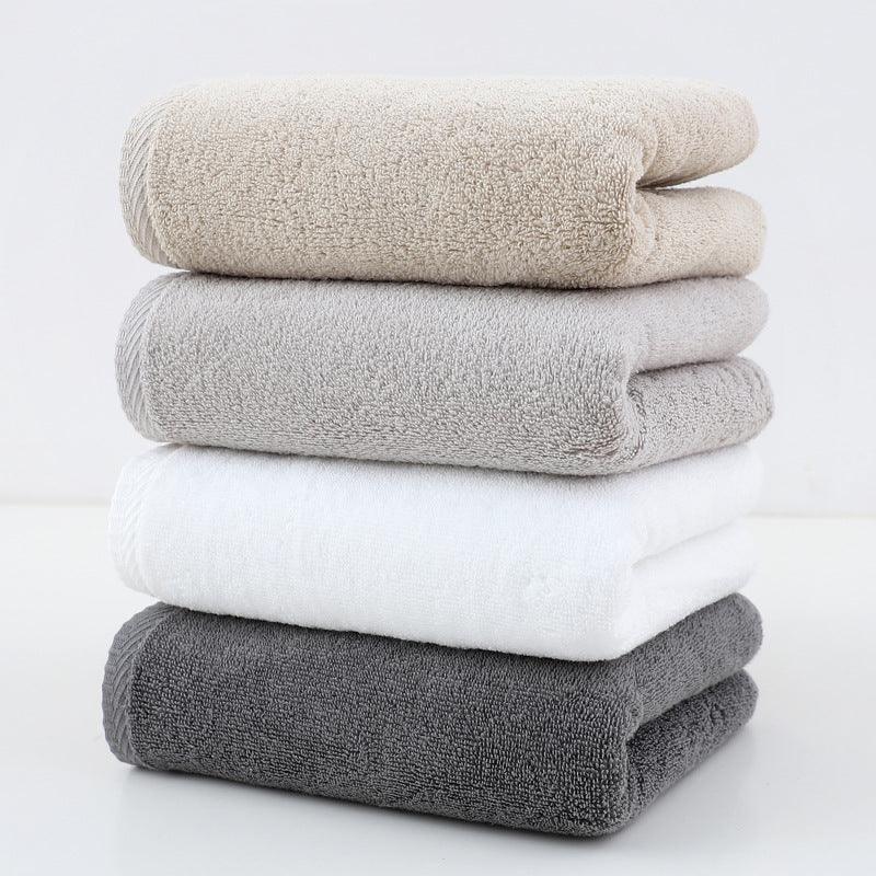 Color Mixing Plush Cotton Hand Towel Set (4-Pack) - Ultra Soft, Absorbent & Quick-Drying Face Towels for Bathroom - Mekamart Australia
