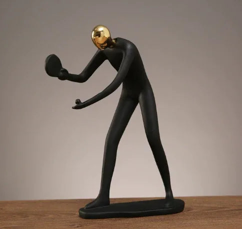 Collectible Sports Figurine Blind Box - Modern Resin Athlete Statue for Home Office Decor - Mekamart Australia