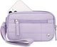 Purple Elegant WESTBRONCO Quilted Phone Bag Wallet - Mekamart Australia