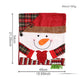 Festive Christmas Dining Chair Covers | Santa, Snowman & Reindeer Character Slipcovers - Mekamart Australia