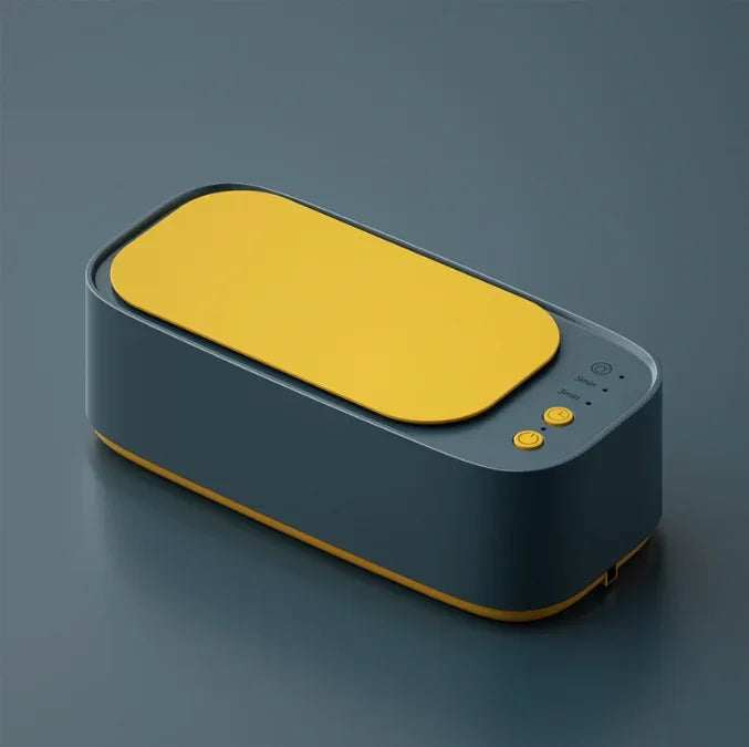 Green Portable Ultrasonic Cleaner - 45kHz Professional High-Frequency Cleaning Machine for Jewellery, Glasses, Watches, and Makeup Brushes - Mekamart Australia