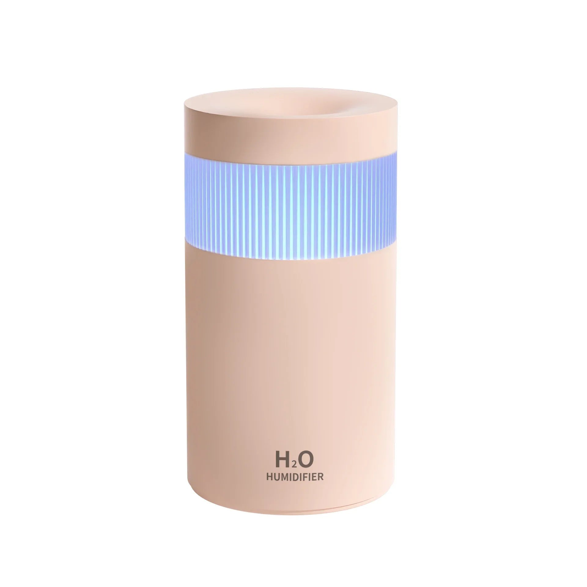 2-Piece Pink Mini Desktop Humidifier - Portable Mist Maker for Home and Car Use - Mekamart Australia