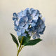 5-Piece Dark Blue Premium Lifelike Hydrangea Artificial Flowers- 60cm Long Stem Faux Floral Bouquet for Home, Wedding & Vase Decor - Mekamart Australia