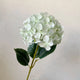 5-Piece Green Premium Lifelike Hydrangea Artificial Flowers- 60cm Long Stem Faux Floral Bouquet for Home, Wedding & Vase Decor - Mekamart Australia