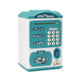 Blue panda Kids Smart ATM Piggy Bank - Automatic Bill Scroll, Password & Fingerprint Unlock with Fun Features - Mekamart Australia