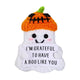 2 PCS White Spooky & Sweet: Handmade Crocheted Ghost Doll - Halloween Party & Home Decor Gift(B) - Mekamart Australia