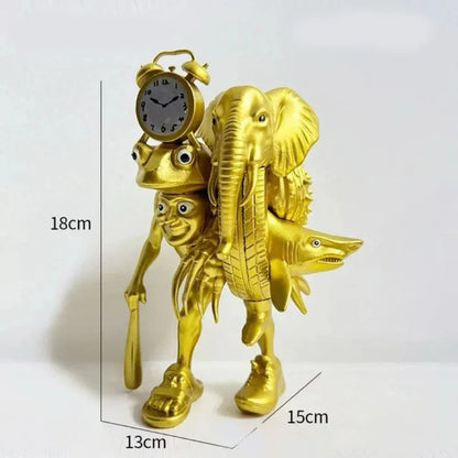 Whimsical Creature & Monster Figurine Collection - Set of Bizarre PVC Mini Toys for Desk Decor - Mekamart Australia