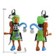 Monkey Whimsical Creature & Monster Figurine Collection - Set of Bizarre PVC Mini Toys for Desk Decor - Mekamart Australia
