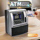 Black Digital ATM Savings Bank for Kids - Electronic Piggy Bank with PIN & Card for Real Money - Mekamart Australia