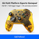 G6 Pro Wireless Gaming Controller - Hall Joysticks & Triggers, Multi-Platform, Six-Axis Gyro, Turbo & Macro(yellow)