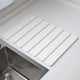 Folding Diatomaceous Earth Countertop Drain Mat - Quick Dry, Non-Slip & Easy Clean Absorbent Pad(white) - Mekamart Australia