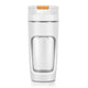 Large 600ML Portable Blender - USB-C Rechargeable Smoothie Maker with 4 Stainless Steel Blades(white) - Mekamart Australia
