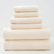 Luxury Combed Cotton Towel Collection - Highly Absorbent, Soft & Durable for Bath, Hand, and Face(Beige) - Mekamart Australia