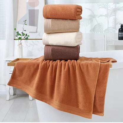Luxury Combed Cotton Towel Collection - Highly Absorbent, Soft & Durable for Bath, Hand, and Face(Camel) - Mekamart Australia