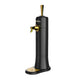 Ultrasonic Beer Foam Creator & Dispenser - Portable Tap for Canned & Bottled Beer with Cooling System(black) - Mekamart Australia