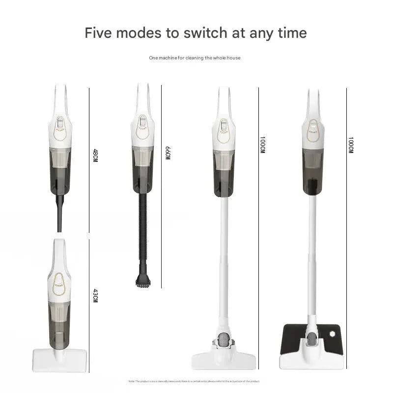 Cordless 2-in-1 Handheld & Stick Vacuum Cleaner with Detachable Water Tank & Dust Mite Remover(white) - Mekamart Australia