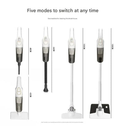Cordless 2-in-1 Handheld & Stick Vacuum Cleaner with Detachable Water Tank & Dust Mite Remover(white) - Mekamart Australia