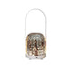 Portable Christmas LED Lantern - Dimmable, 3 Color Temps, 5200mAh Battery & Memory Function(Silver) - Mekamart Australia