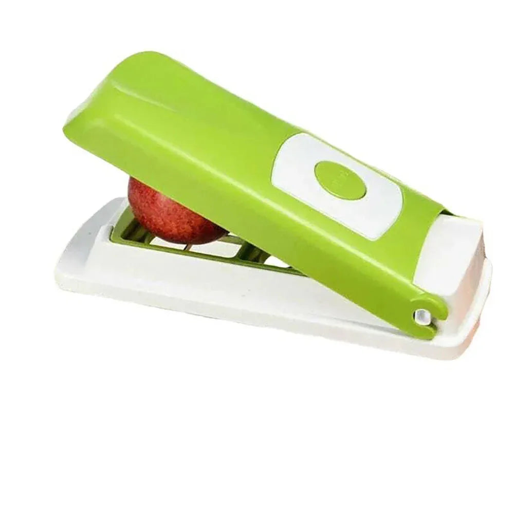 Multi-Functional Vegetable Chopper & Slicer Set - Dicer, Grater with Food Container & Peeler(green) - Mekamart Australia