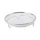 Silver 3-Pack Stackable Air fryer Racks - Food Grade Stainless Steel Multi-Layer Dehydrator & Crisper Tray Accessory - Mekamart Australia