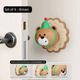 4 Pcs Brown Adorable Bear Wall Protector - Multi-Use Self-Adhesive Door Stopper Bumper - Mekamart Australia