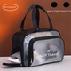 Black Waterproof Wet Dry Separation Travel Bag - Gym, Beach, Swim, Sports Tote with Shoe Compartment(Filming props are not included) - Mekamart Australia