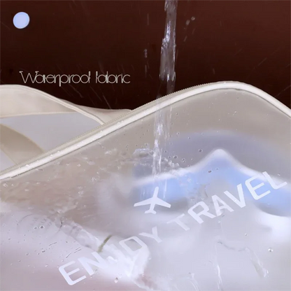 Black Waterproof Wet Dry Separation Travel Bag - Gym, Beach, Swim, Sports Tote with Shoe Compartment(Filming props are not included) - Mekamart Australia