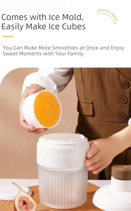 Manual Ice Shaver Machine Portable Hand-Crank Snow Cone Maker for Home Use with 2 Ice Cube Molds - Mekamart Australia