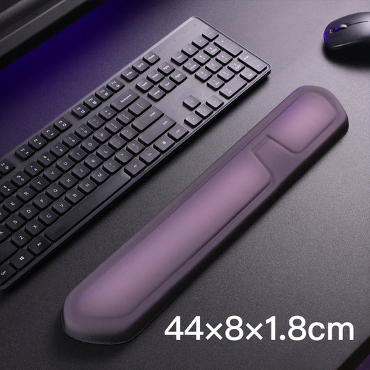 Purple Comfortable Memory Foam Wrist Rest Set – Ergonomic Mouse Pad & Keyboard Hand Support for Office and Home Use
