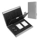 Silver High-Quality Aluminum SD & TF Card Case – Premium Storage Solution for Memory Cards(Memory card not included)