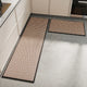 Absorbent & Dirt-Resistant Woven Kitchen Mat - Non-Slip Runner Rug for Home(Interlocking Black) - Mekamart Australia