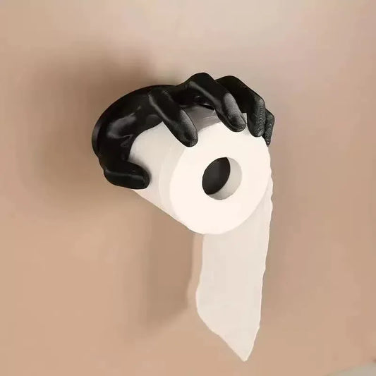 Creative Hand-Shaped Toilet Paper Holder - Unique Wall-Mounted Design - Mekamart Australia